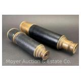(2) Brass Telescopes, Both Appear to be Older Reproductions, 7'-11' Unextended