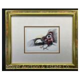 Michael Duncan 'High Dive' Framed Lithograph, 13'x16'
