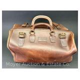 Duluth Trading Co. Leather Duffle, 18'w