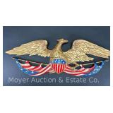 1958 Whitehall Metal Studio Cast Aluminum Eagle, 23'w