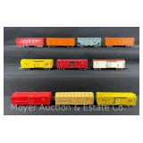(10) S Gauge Box Cars