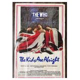 1979 The Who 'The Kids are Alright' Movie Poster