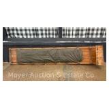 Antique 8' Toboggan, with Original Pad