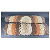 (2) Matching Braided Area Rugs, 40'x 61”