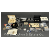 Group of Mens Jewelry, Cuff Links, Etc.