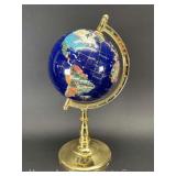 Gemstone Desktop Globe, 12.5'h