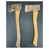 (2) Vintage Collins Hatchets, 17'-18' Long