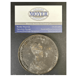 Maria Anna Augusta Ferdinandi Bronze Coronation Medal, 3” Wide