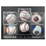 (6) New York Mets Autographed Baseballs