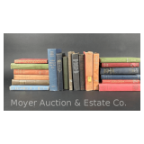 Group of Antique Books, History, Literature, Novels, Etc.