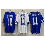 (3) Danny White No. 11 Dallas Cowboys Jerseys