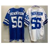 (2) Thomas Henderson No. 56 Dallas Cowboys Jerseys