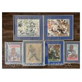 (6) Dallas Cowboys Framed Photographs and Posters