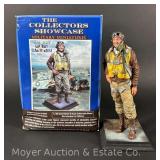 The Collectors Showcase Air Ace Gabby Gabrieski Statue, Metal and Resin, 1/6th Scale, 11.5”