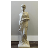 Statue of Grecian Woman, Likely Hebe, Composite, Unsigned, 33'h