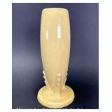 Fiestaware Light Yellow Bud Vase, 6.25'h