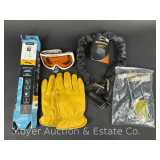 Bike Lock, Work Gloves, Ski Goggles, Easel, Etc.