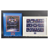 (2) New York Rangers Framed Photo and Timeline