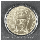 1999 Highland Mint Wayne Gretzky Commemorative Retirement Medallion, Nickel Silver, 1.5'w