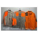 (4) Hunting Vests and Shirts, Size 3XL