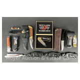 Group of Asst. Fixed Blade and Pocket Knives