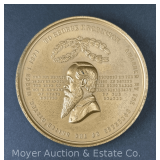 1871 George F. Robinson Commemorative Medallion, Circa 1900, 3' Wide