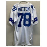 John Dutton No. 78 Autographed Dallas Cowboys Jersey, with APE Authentication Card