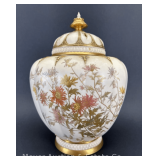 Royal Worcester Potpourri Jar, 13'h