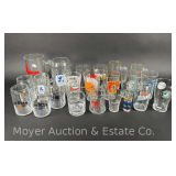 Group of Asst. Bar Glass