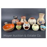 Group of Studio and Souvenir Pottery, 2'-8.5'h