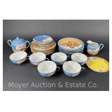 (27) Pieces of China Dishes, Multiple Patterns, Made in Japan