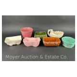 (8) Asst. Pottery Planters, 6'-8'w