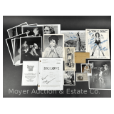 Bill Paxton Signed Big Love Script, Asst. Black and White Photographs, Some Signed, Etc.