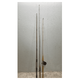 (3) Fishing Poles: GoldMax, Kingfisher with Reel, and Other