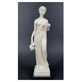 Amilcare Santini Statue of Greek Woman, Resin, 12.5'h