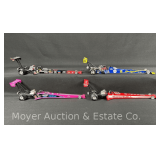 (4) Top Fuel Die-Cast Dragsters, 16' Long