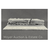 International Carriers Ltd. Locomotive Desk Art/Paperweight, Dated 1928, 9.5'w