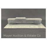 1945 First Vista Dome Car Desk Art/Paperweight, 7.5'w