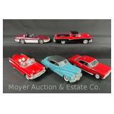 (5) Die-Cast Cars and Trucks, 10'-12' Long