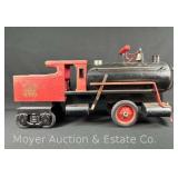 Keystone R.R. Pressed Steel Ride on Locomotive, 26'w