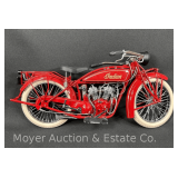 Indian Die-Cast Motorcycle Model, with Original Packaging, 15' Wide
