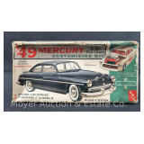 AMT '49 Mercury 3 in 1 Plastic Model Kit, 1/25 Scale, with Original Box