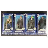 (4) Soldiers of the World Civil War Figures, 12'h, with Original Boxes