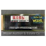 Weaver 50' Flat Car with 35' Trailer, Erie/RISS, No. 444135, with Original Box