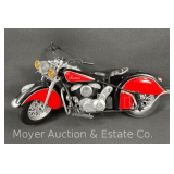 Indian Motorcycle Plastic Model, with Original Packaging, 15' Wide