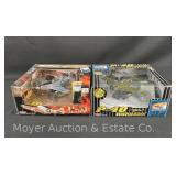 (2) Motor Max 1:48 Scale Airplane Models, with Original Boxes