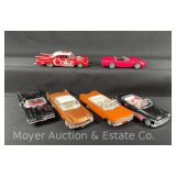 (6) Asst. Die-Cast Cars, 7'-9' Long