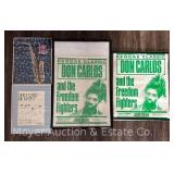 Group of Jazz and Reggae Music Posters