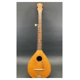 Antique 5 String Mandolin-Banjo, Marked "Pat