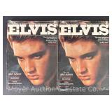Pair of New Elvis Coffee Table Books by Dave Marsh, Sealed in Plastic